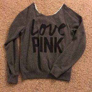 Victoria’s Secret Love Pink sweatshirt XS
